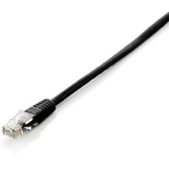 Cable red equip latiguillo rj45 u -  utp cat6 10m negro