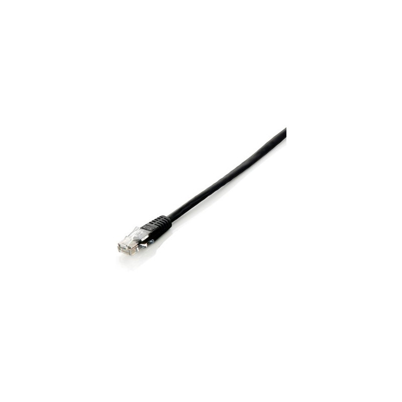 Cable red equip latiguillo rj45 u -  utp cat6 10m negro