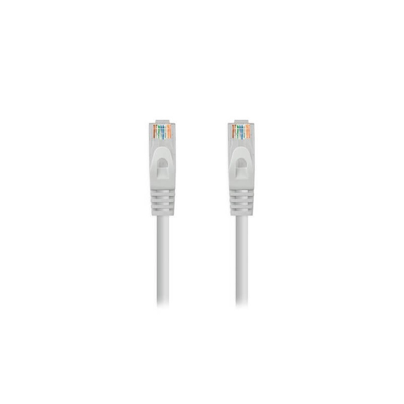 Latiguillo  cable red nanocable rj45 cat.6 lszh 0.5m -  awg24 -  gris