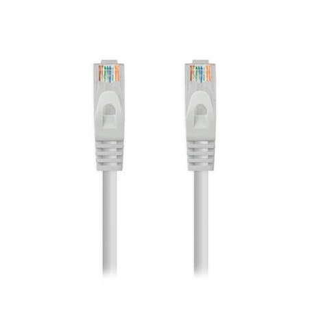 Latiguillo  cable red nanocable rj45 cat.6 lszh 0.5m -  awg24 -  gris