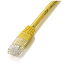 Cable red equip latiguillo rj45 u -  utp cat6 2m amarillo