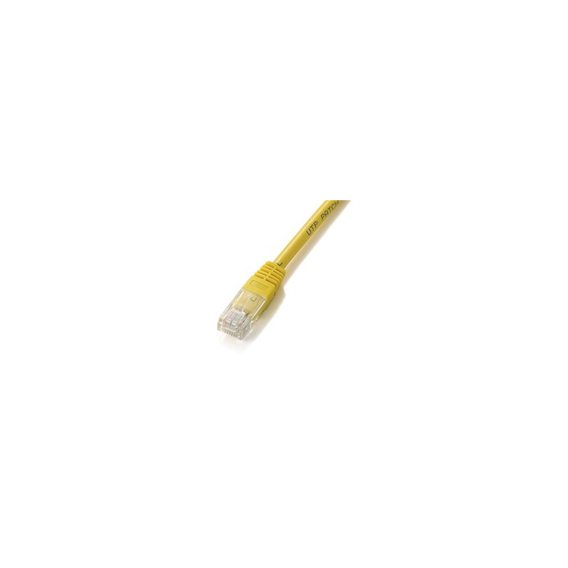 Cable red equip latiguillo rj45 u -  utp cat6 3m amarillo