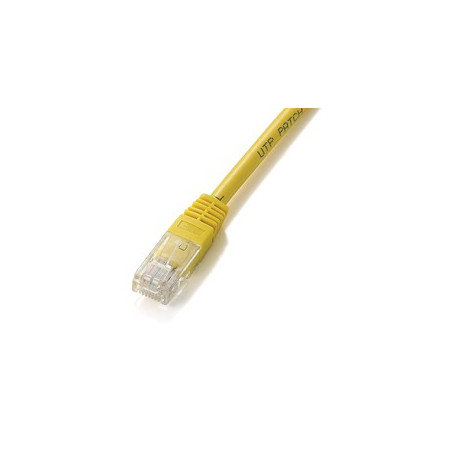 Cable red equip latiguillo rj45 u -  utp cat6 3m amarillo