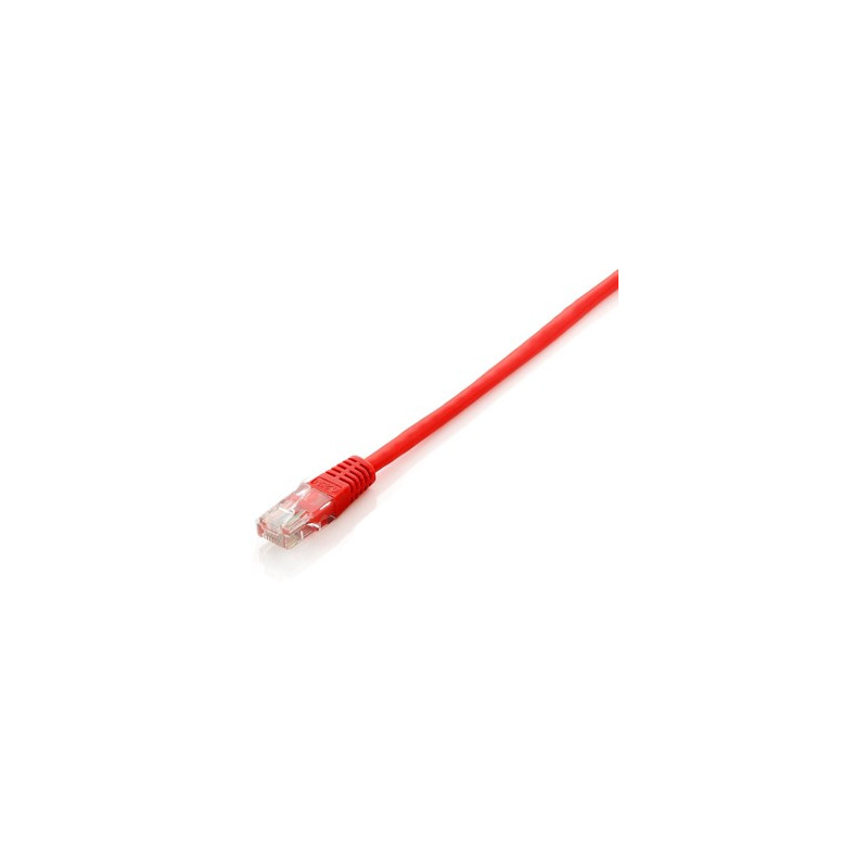 Cable red equip latiguillo rj45 u -  utp cat6 0.25m rojo