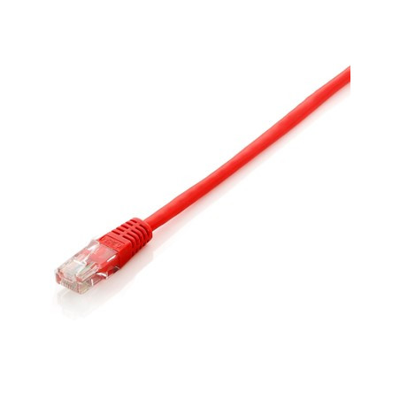 Cable red equip latiguillo rj45 u -  utp cat6 0.25m rojo