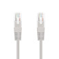Cable red nanocable latiguillo rj45 utp cat6 0.5m gris 50cm