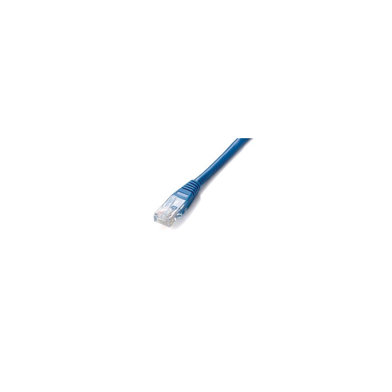 Cable red equip latiguillo rj45 u -  utp cat6 5m azul