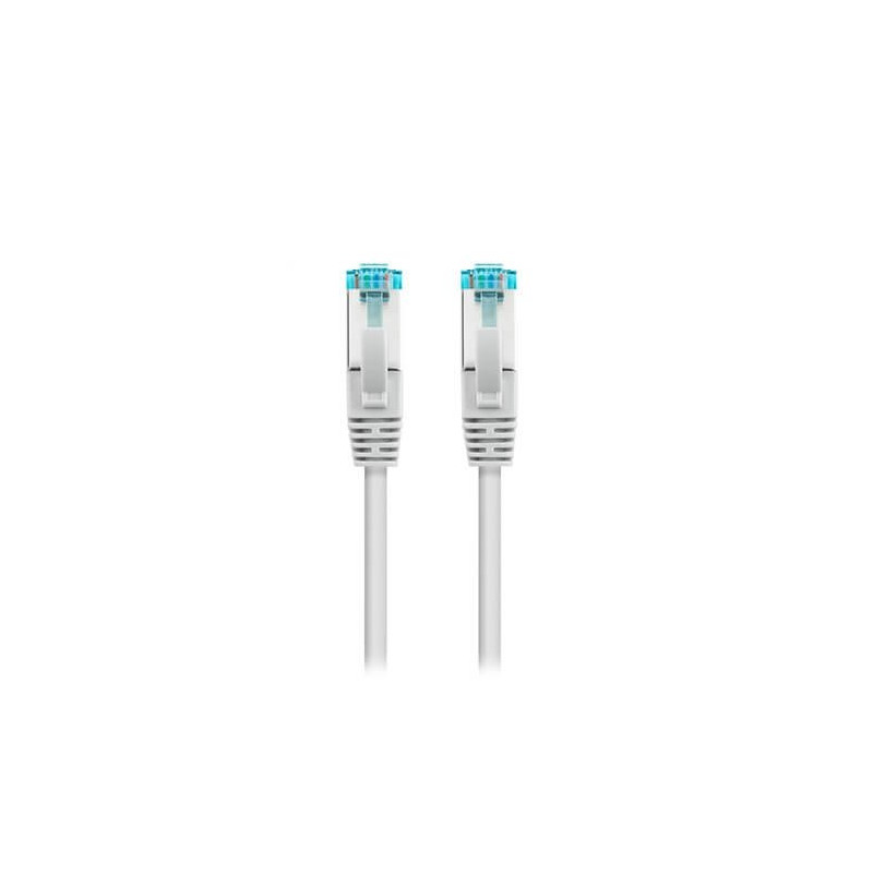 Latiguillo cable red nanocable rj45 lszh cat.7 3m gris 600mhz -  3m -  awg26
