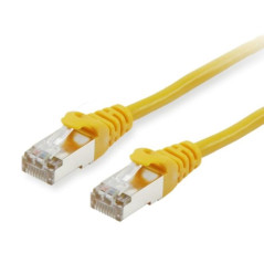 Cable de red equip latiguillo rj45 s - ftp cat6a 15m amarillo