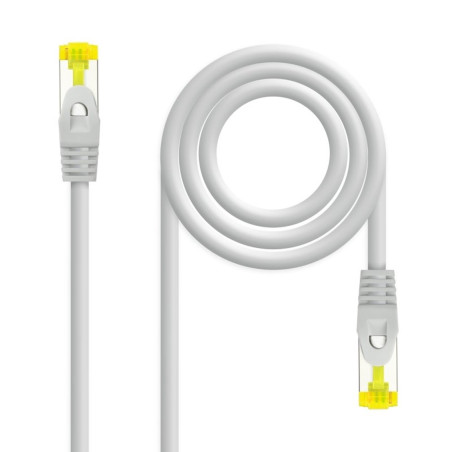 Latiguillo cable red lszh - sftp cat.6a rj45 nanocable 2m gris