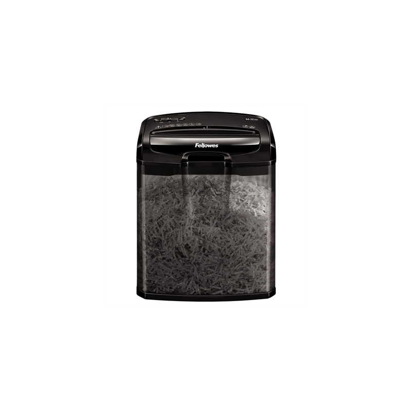 Destructora de papel fellowes m - 7cm corte en particula 4x35mm - 13 litros