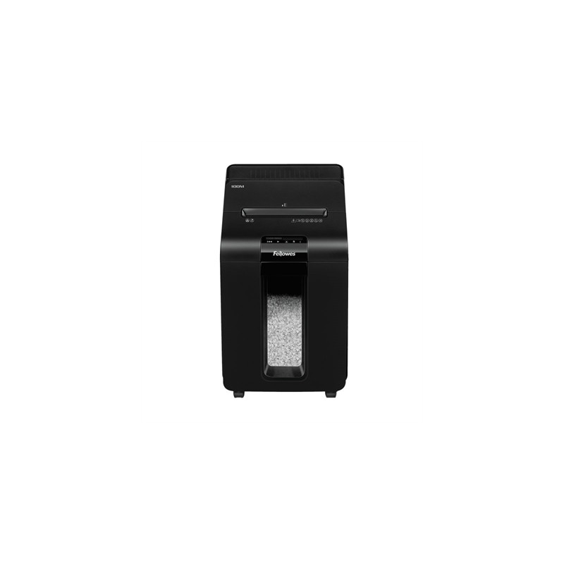 Destructora de papel fellowes automax 100m corte en particula 4x10mm - 23 litros