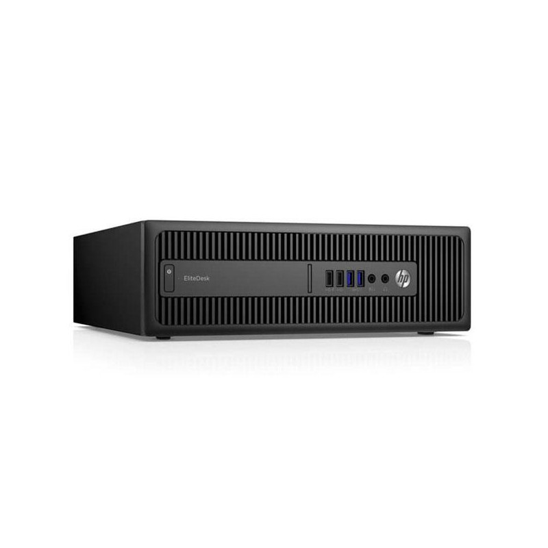 Ordenador reacondicionado sff hp elitedesk 800 g2 - i5 - 6th - 8gb - 256gb ssd - windows 10 pro