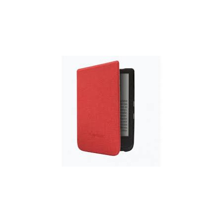 Pocketbook funda shell series rojo