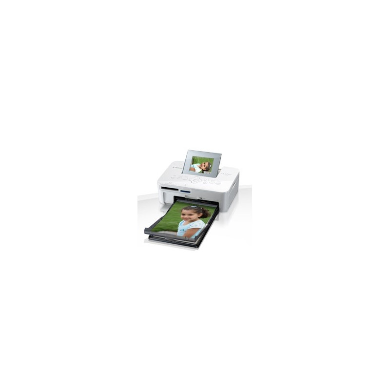 Impresora canon cp1000 sublimacion color photo selphy 300ppp -  usb blanca