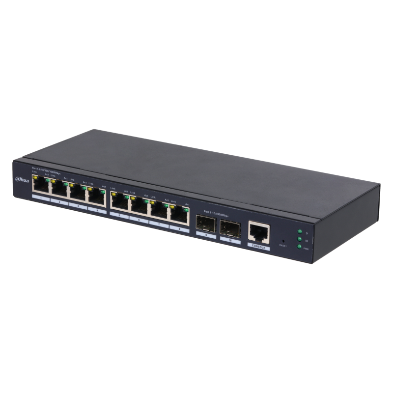 Switch it dahua dh - sg4010 - 2f 10 puertos