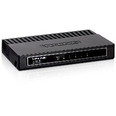 Switch 5 puertos 10 - 100 - 1000 tp - link negro