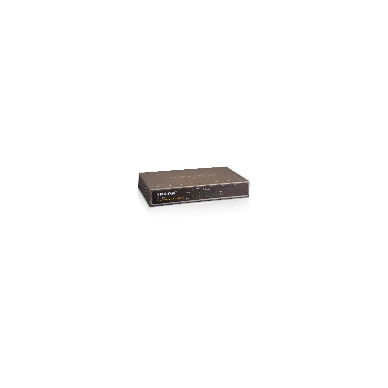 Switch 8 puertos 10 - 100 4 ptos poe tp - link