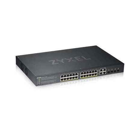 Switch 28 puertos zyxel gs192024hpv2 - eu0101f 24 puertos gigabit ethernet 4 puertos sfp