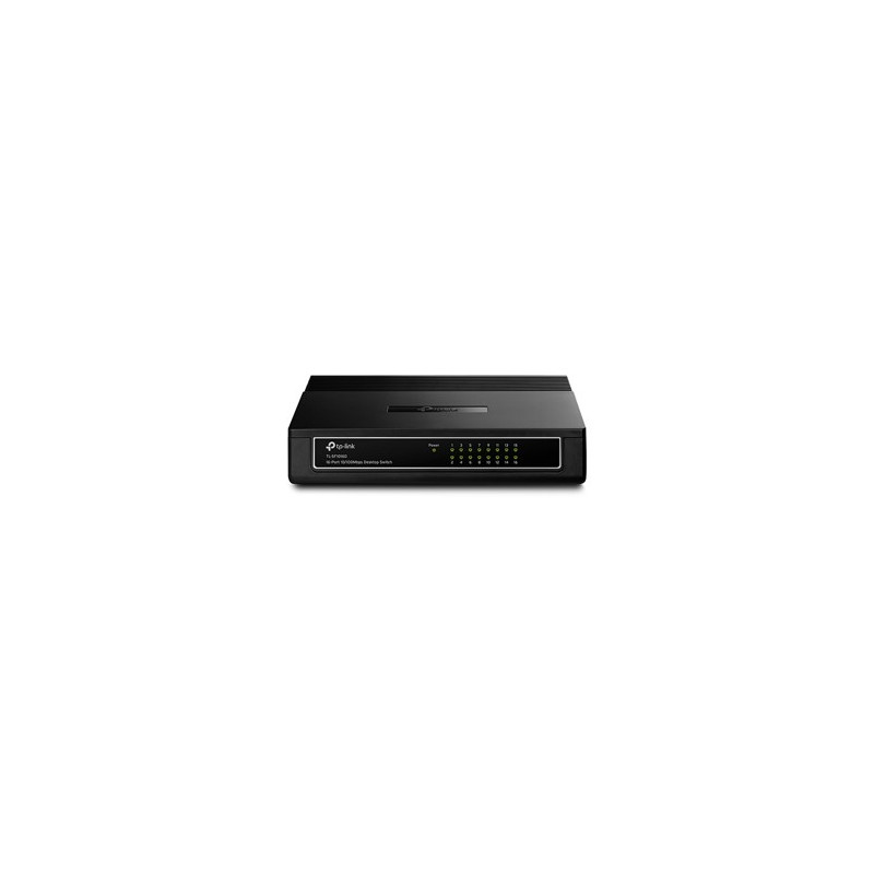 Switch 16 puertos 10 - 100 tp - link