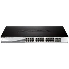 Switch d - link 28 puertos 19 pulgadas l2 giga