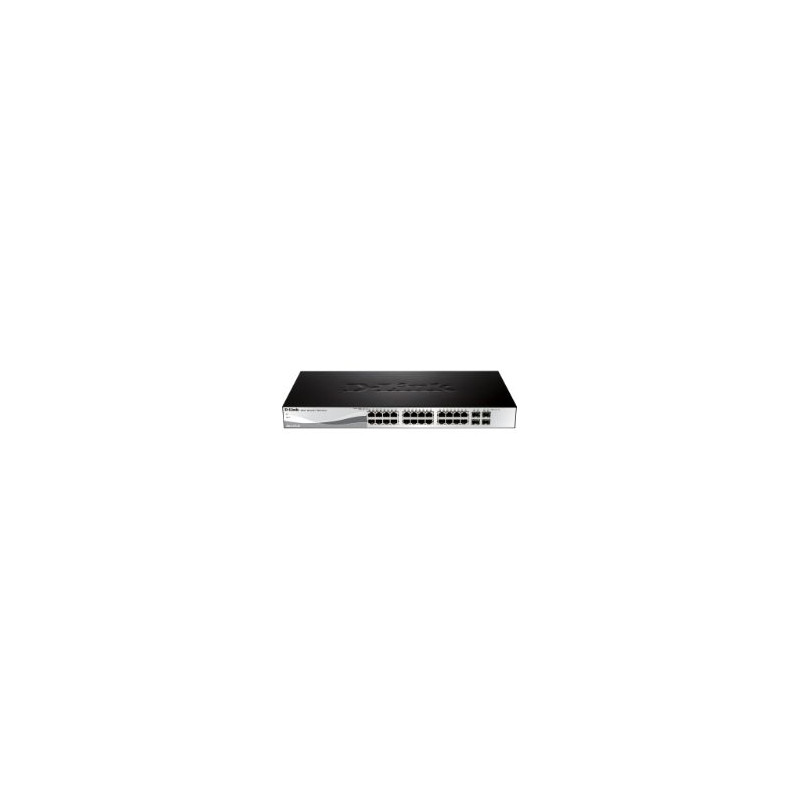 Switch d - link 28 puertos 19 pulgadas l2 giga