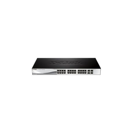 Switch d - link 28 puertos 19 pulgadas l2 giga