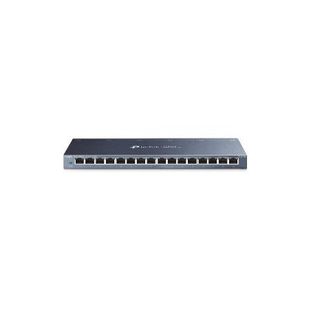 Switch 16 puertos 10 - 100 - 1000 metalico tp - link