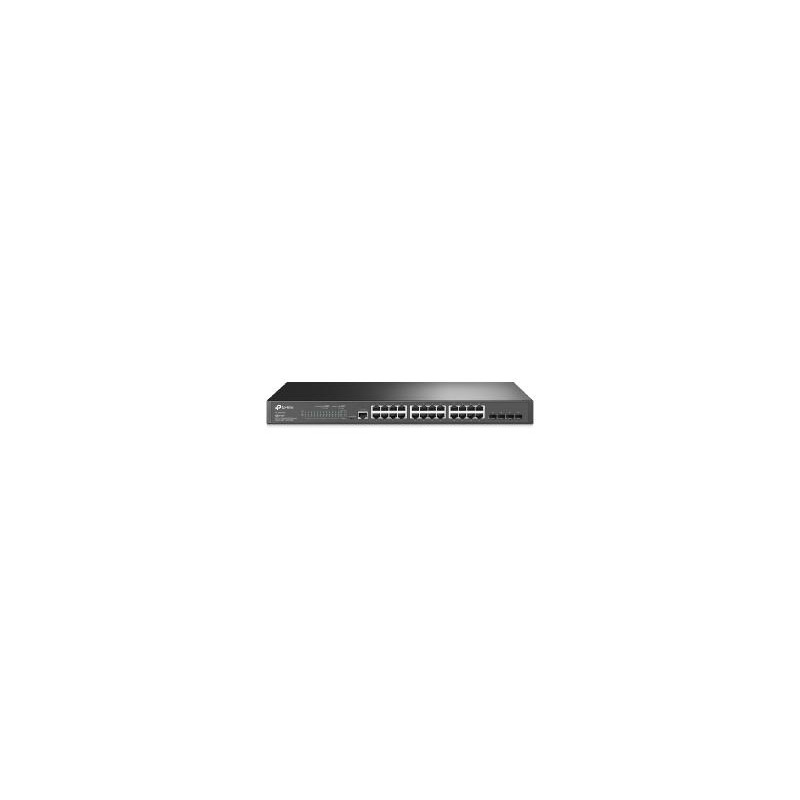 Switch 24 puertos 10 - 100 - 1000 + 4 sfp l2 tp - link