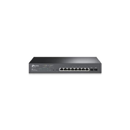 Switch 8 puertos 10 - 100 - 1000 poe 150w +2 sfp gestion l2+ tp - link