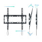 Soporte pared tv television monitor tooq lp1071t - b 32 pulgadas - 70 pulgadas carga maxima 45kg Soporte pared tv television monitor tooq lp1071t - b 32 pulgadas - 70 pulgadas carga maxima 45kg