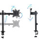 Soporte mesa tooq hasta 27 pulgadas vesa 100 x 100 max 8kg - brazo Soporte mesa tooq hasta 27 pulgadas vesa 100 x 100 max 8kg - brazo