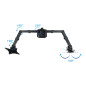 Soporte mesa tooq hasta 27 pulgadas vesa 100 x 100 max 8kg - brazo Soporte mesa tooq hasta 27 pulgadas vesa 100 x 100 max 8kg - brazo