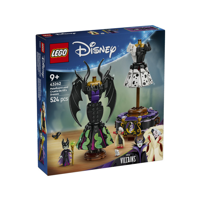 Lego disney trajes de malfica y cruella