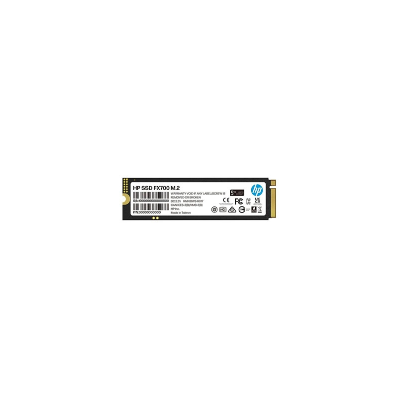 Disco duro interno ssd hp fx700 2tb m2 nvme gen 4