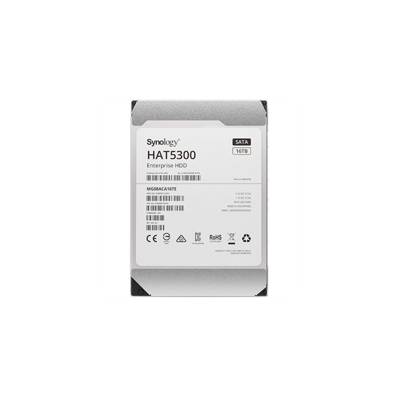 Disco duro interno hdd synology 16tb 3.5 pulgadas 512mb 7200rpm