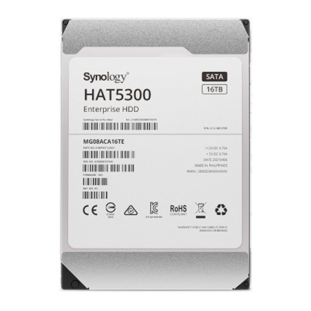 Disco duro interno hdd synology 16tb 3.5 pulgadas 512mb 7200rpm