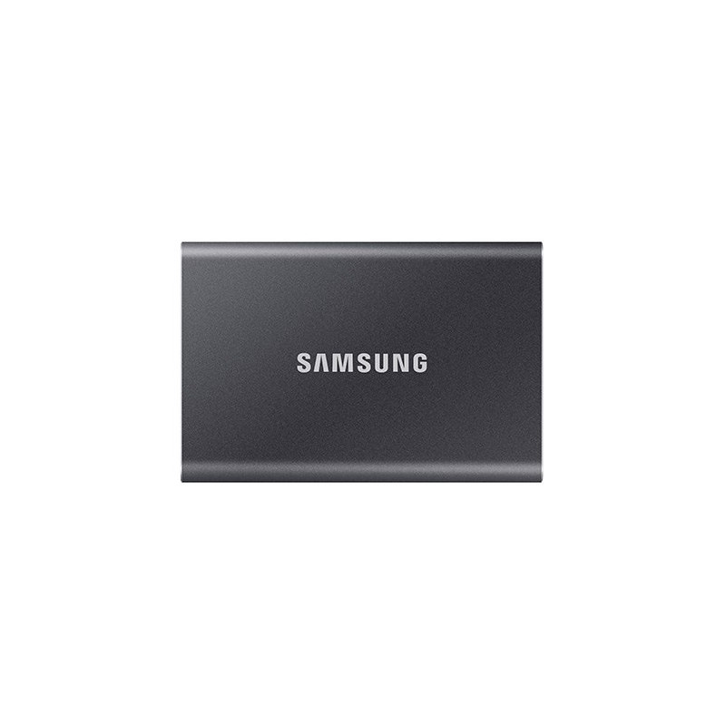 Disco duro externo ssd samsung 2tb pssd t7 nvme externo gris usb - c