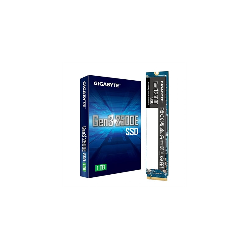 Disco duro interno solido hd m2 gigabyte 2500e 1tb nvme 1.3