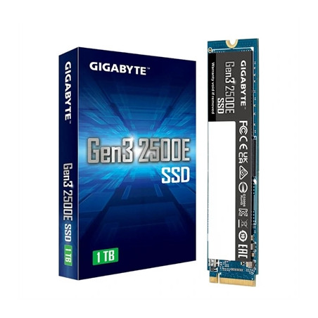Disco duro interno solido hd m2 gigabyte 2500e 1tb nvme 1.3