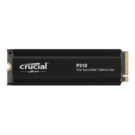 Disco duro interno solido ssd crucial p310 1tb m.2 nvme pci express 4.0 heatsink