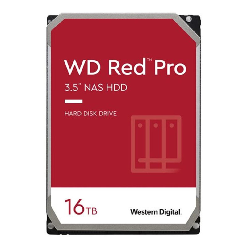 Disco duro interno wd western digital red pro 16tb 3.5 pulgadas sata 6gb - s