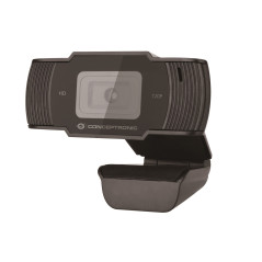 Webcam hd conceptronic amdis05b - 720p ( 1080 interpolado) - usb 2.0 - 30 fps - angulo vision 68 - microfono integrado