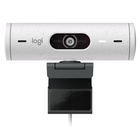 Webcam logitech brio 500 blanco crudo full hd -  usb tipo c