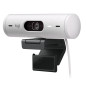 Webcam logitech brio 500 blanco crudo full hd -  usb tipo c