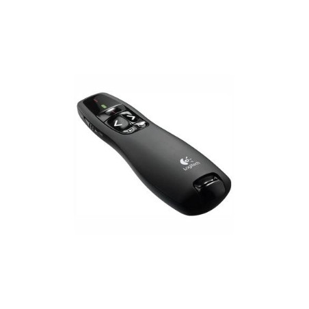 Mando wireless inalambrico logitech r400 profesional presenter wireless puntero laser 15 m 2.4 ghz