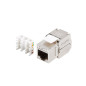Conector keystone lanberg cat.7 ftp rj45 180 toolless