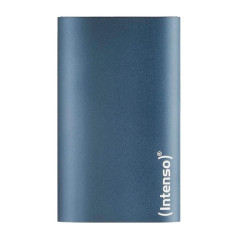 Disco duro externo solido ssd intenso premium edition azul 1tb usb 3.2