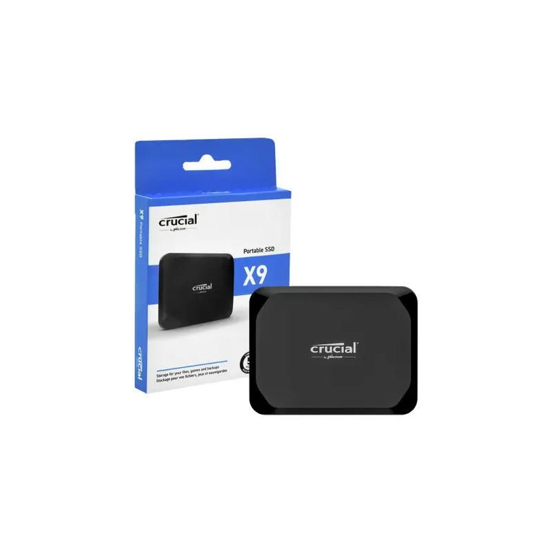 Disco duro externo ssd crucial x9 2tb usb tipo c