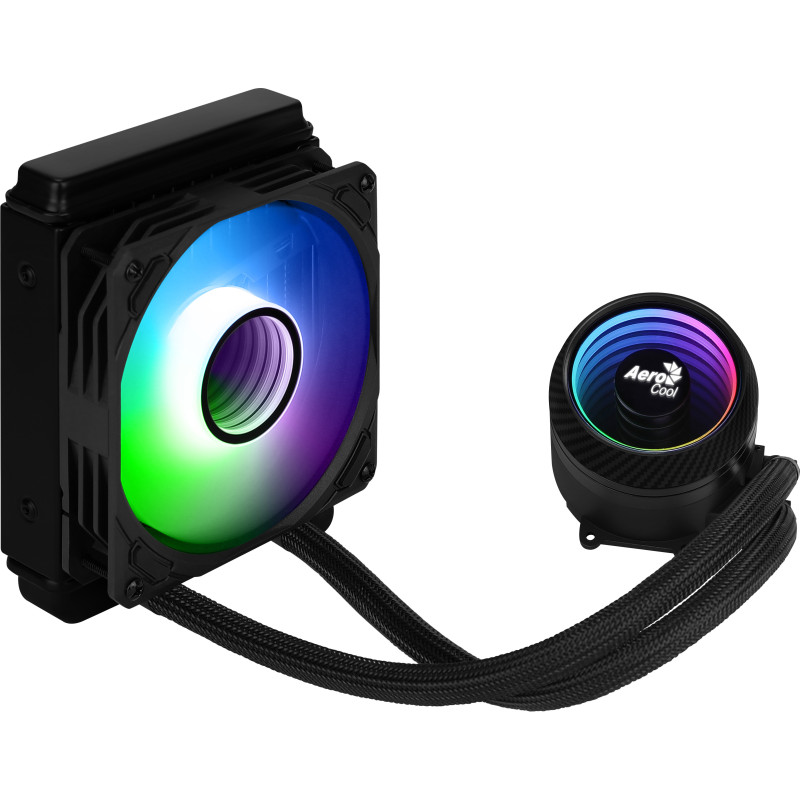 Kit de refrigeracion liquida aerocool mirage 120 argb 120mm negro Kit de refrigeracion liquida aerocool mirage 120 argb 120mm negro
